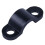 210Pcs Screws Mounted Arched Cable Clamp Clip Tie 21 x 7mm for 3mm Wire 5