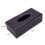 4X Portable Leather Rectangular Tissue Cover Box Holders Case Pumping Paper Hotel Home Car Gift Brown 4