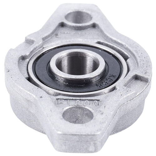 4X KFL000 Bore Inner 10mm Flange  Mounted Pillow Block Bearings 2