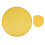 3X Foldable Round Fan-Yellow 2