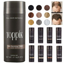 (Medium Brown) (White) Toppik Hair Building Keratin Fibers - Black 27.5g
