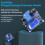 2X Low Voltage Cutoff,  6V-60V Low Voltage Protector Disconnect  Discharge Protector 6
