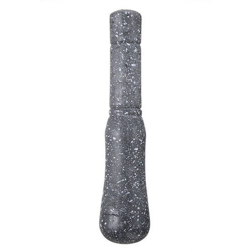 3X Granite Pattern Pestle Set Stone Herb Spice Grinder Solid Grinder Cooking Set 1