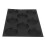 3X Silicone Hamburger Bread Forms Perforated Bakery Molds Non Stick Baking Sheets Fit Half Pan Size 4