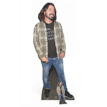 Silhouette en carton grandeur nature de Dave Grohl