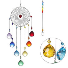 Colorful Crystal Sun Catcher Adds Sparkle to Chandeliers & Lamps