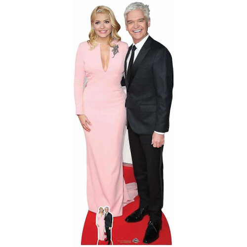Holly Willoughby & Phillip Schofield – lebensgroße Pappfigur