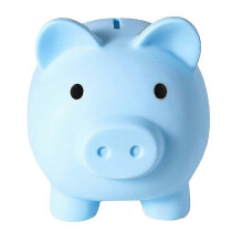 Large Unbreakable Plastic Piggy Bank, Coin Bank for Boys & Girls, Practical Gift