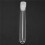 600Pcs Clear Plastic Test Tubes with White Screw Caps Sample Containers Bottles Push Caps 12X75mm 7