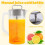 3X Mixing Pitcher for Drinks,2 Quart/64oz Plastic Water Pitcher with Lid,Easy-Mix Juice Container,Angled Plastic Blades 1