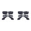 2X Suitable for PS5 Controller Split Four Back Key Split Backpaddle DS5 Controller Modification Gamepad Maintenance 1