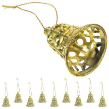 Christmas Bell Pendant Wind Chime Hanging Decor Gift for Holiday Wedding