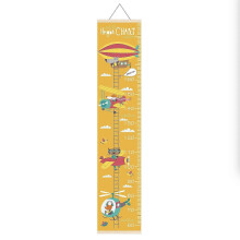 Größenmesslatte zum Aufhängen auf Leinwand für Kinderzimmer, Wanddekoration, Kindergarten, Größenaufzeichnung