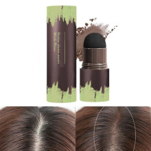 Hairline Powder Stick Waterproof Root Touch Up for Thinning Hairline with Natural Blend Mocha Brown