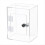 Acrylic Donation Ballot Box - Lockable Tip Jar with Key for Money 1