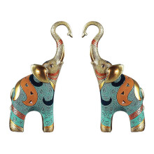 Ensemble de figurines décoratives Feng Shui en forme d'éléphant