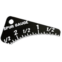 Jauge à éperons pour dinde, outil de précision pour une mesure exacte des éperons, mesure unique pour les chasseurs de dindes - Noir