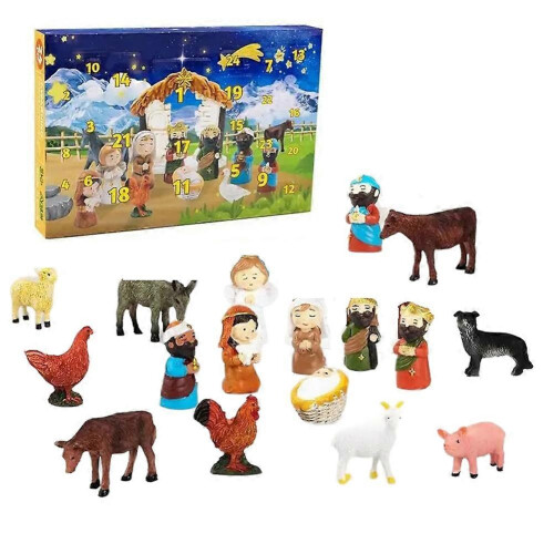 Kristen adventskalender Religiös julkrubbakalender