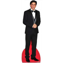 Silhouette en carton grandeur nature de Shah Rukh Khan