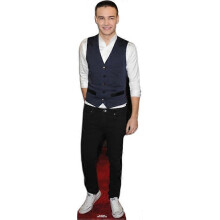 Silhouette en carton grandeur nature de Liam Payne - Style tapis rouge