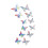 2025 1 Set Fluorescent Butterfly Fridge Magnets Creative Cute 3D Refrigerator Decor 1