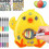 Easter Egg Decorating Kit with Spinner, DIY Egg Painting & Dyeing Machine Toy, Includes 8 Drying Slots for Creative Fun 1