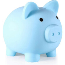 2025 Piggy Bank, Unbreakable Plastic Coin Bank for Kids, Medium Size, Practical Birthday & Christmas Gift for Boys and Girls