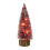 Christmas Tree Red LED Mini Illuminated Desktop Decoration Scene Layout 1