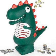 Dinosaur Piggy Bank for Kids, acsergery Cartoon Coin Bank
