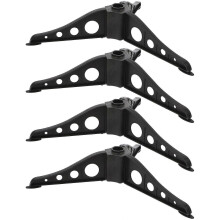 Support pour sapin artificiel rond, fixation stable, lot de 4