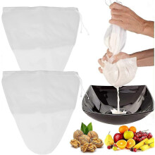 Sacchetto filtro in nylon ultrafine per latte di soia, caffè, succhi di frutta - 56x66 cm, filtro a rete riutilizzabile