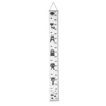 Wood Wall Hanging Child Height Measuring Ruler Room Home Decoration (Style C)