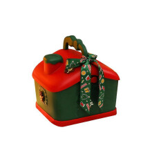 Christmas Themed Savings Box for Kids – Easy Open Gift Wrapping Box for Teaching Financial Awareness, Holiday Gifting, Multicolor