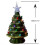 18.8cm Lighted Ceramic Christmas Tree Tabletop Decor with Christmas Lights SZRH 1