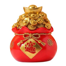 1pc Funny Auspicious Saving Pot Unique Resin Coin Bank for Kids Room