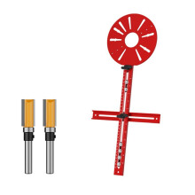 Router Milling Bracket Woodworking Cutting and Milling Circular Auxiliary Tool Router Circle Cutting Jig