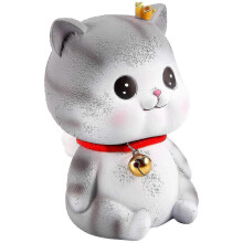 2026 Cat Money Bank with Lid - Ceramic Coin & Cash Savings Box