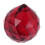 30mm Red Crystal Ball Prism 3