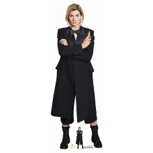 Découpe en carton officielle de la combinaison Spyfall de Jodie Whittaker, 13e Docteur Who