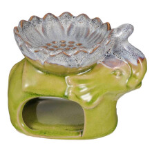 Ceramiczny dyfuzor aromaterapeutyczny 13x10x9 cm, kominek na olejki eteryczne do jadalni, 1 opakowanie
