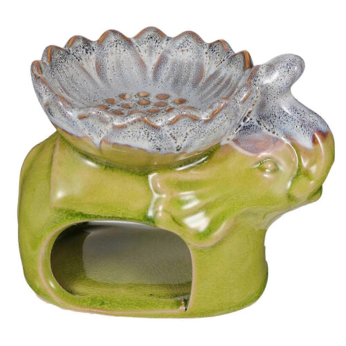 Ceramic Aromatherapy Diffuser 13x10x9cm, Essential Oil Burner for Dining Room, 1 Pack