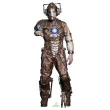 Ashad, samotny cyberman z 13. Doktora Who, oficjalna tekturowa figurka