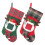 2 Pack Hanging Christmas Stockings 1
