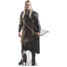 Legolas, silhouette en carton grandeur nature du Seigneur des Anneaux