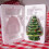 18.8cm Lighted Ceramic Christmas Tree Tabletop Decor with Christmas Lights SZRH 5