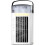 White USB Portable Cooling Fan, Mini Desktop Air Cooler, Misting Fan 1