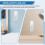 4X Sensor Wireless Connectivity User-Friendly App  Wifi Temperature and Humidity Sensor for Home Iot Device 10