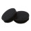36 X Black Plastic 50mm Dia Round Tubing Tube Insert Caps Covers 2