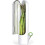 2X Keeper, Cilantro Containers for Refrigerator, Saver for Refrigerator, Storage Container Glass 2
