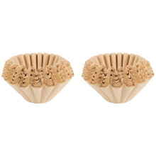 400 Count 1-4 Cup Coffee Filters Small Coffee Paper Filters Disposable Basket Filters Brown